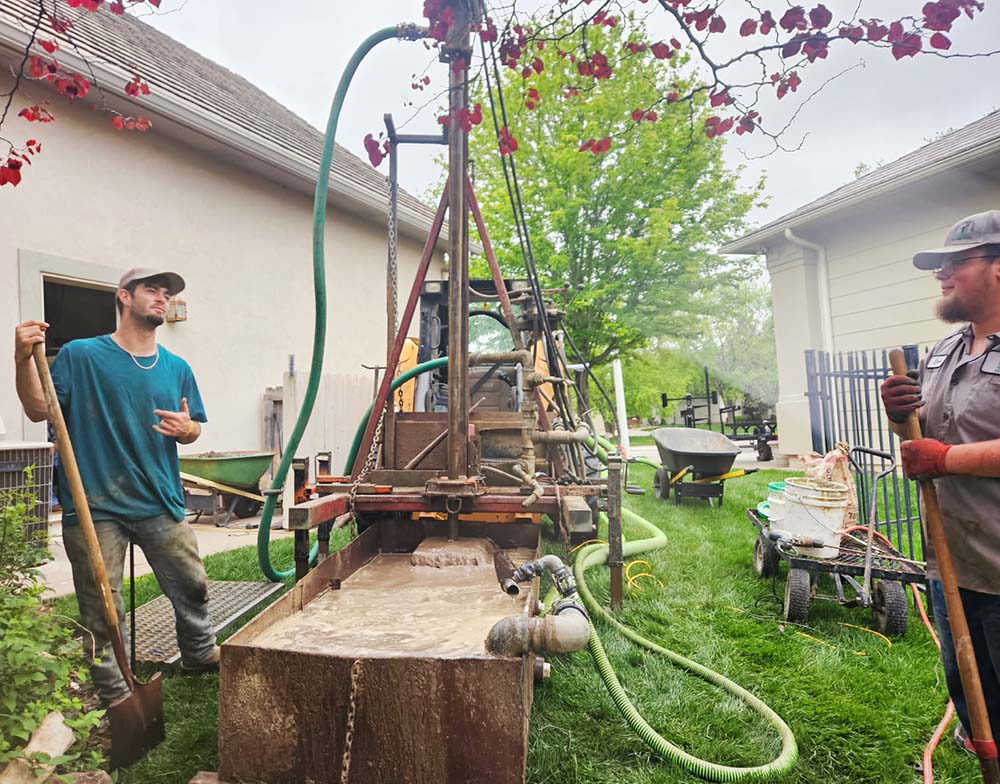 Small Space Drilling